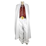 Mr. Satan HHercule ring name Mark Cosplay Outfit Halloween Carnival cos Windbreaker Coat Costume (Female S)