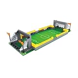 SIzlaho サッカーフィールドワールドカップは、レゴビルディングブロックと互換性があり、スポーツ玩具、サッカーフィールドビルディングブロックセット、組み立て玩具、親子ゲーム、教育早期教育 (カラーボックス包装,フットボールフィールドD·225粒子)