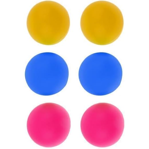 Jazzy Pearls Beach Table Tennis Balls 6 Pack