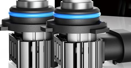 rimthin Bombillas LED 9005, 60 W 16000 LM, luces LED blancas frías superbrillantes, IP67 impermeable, paquete de 2