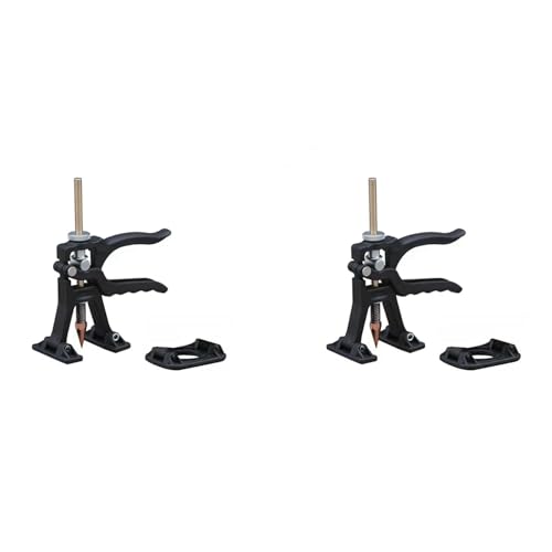Buhdjfnke 2 extractores rápidos de metal para coche, soldadura puntual, herramienta de reparación fina, elevador de barra de nivelación pequeña