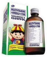 3 Children's Clusivol Multivitamins (3x120ml)