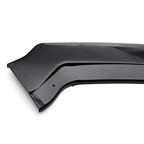 MotorFansClub 3pcs Front Bumper Lip fit for compatible with Nissan Altima 2019 2020 Splitter Trim Protection Spoiler, Glossy Black
