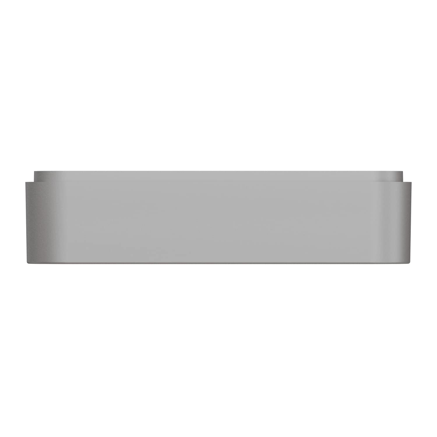 Schneider Electric Unica Pro Abdeckplatte – 1-fach, Aluminium, 85x85 Mm, Für Schalter & Steckdosen, Modernes Design