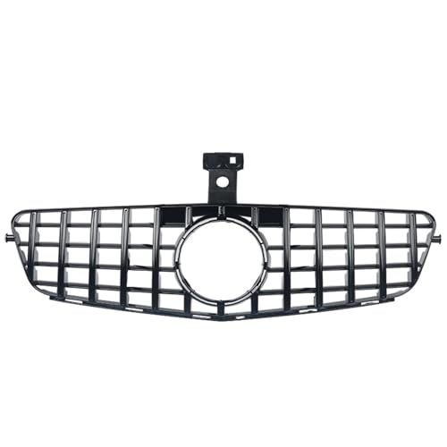Rejilla negra Tuning compatible con coche Clase C W204 versiones 2006-2013 y 2008-2014 2