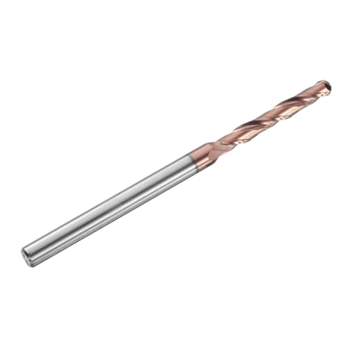 Image of HARFINGTON Ball Nose End Mill 2 Flute 5 /32 inch Diameter 3 /16 inch Shank Tungsten Carbide Uncoated Spiral CNC Router Bits 1-1 /8 inch Cutting Length Single End Ball for Carving Engraving Grinding