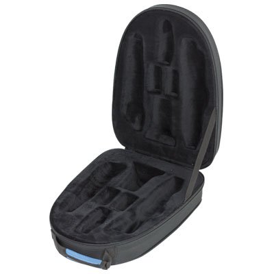 Ortola 8415 FSH - Estuche clarinete forma, color negro y morado