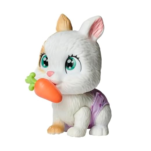 Simba 105953052 – Pamper Petz Hare, med drick- och våtfunktion, leksakskanin för barn från 3 år, kanin att leka med, med överraskning och magisk tass, 15 cm