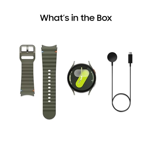 Image of Samsung Galaxy Watch 7 | 44mm | AI Smartwatch w / 1.5 inch AMOLED, Wear OS 5, LTE, Wi-Fi, Bluetooth, Heart Rate, Sleep Apnea & GPS Fitness Tracker | International Model L315 | w /Fast Charger, Intl Green