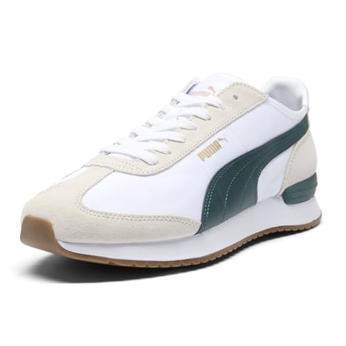 PUMA Mens R78 Wind Nylon Lace Up Sneakers Shoes Casual - Beige, Green, White2