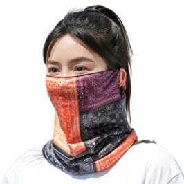 Image of Sun UV Protection Face Cover Scarf Mask Neck Gaiter Breathable Windproof Bandana Neck Gaiters