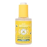 Blessed Bananas Hair Bonding Serum - Infused with 100% Banana Oil, Strengthens, Repairs & Smooths Frizz, Adds Shine, Curly Hair Serum for All Hair Types, 2 Oz