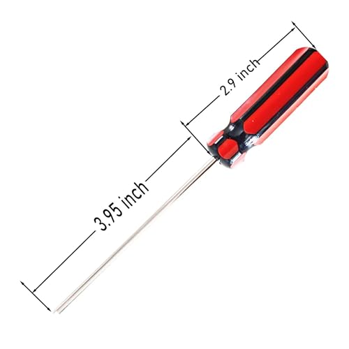 Image of C-HORSE 10 Pcs Extended Valve Core Removal Tool - Screwdriver Valve Stem Core Remover 6523339 for Car, Motorcycle, Truck & Bike Tire Repair - Universal Fit, Easy Grip Handle
