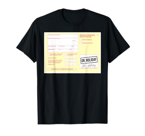 Gelber Schein T-Shirt