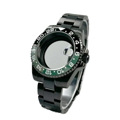 1 40mm NH35 GMT/SUB ubNEHb`P[X Yp Tt@CAKX 120NbNx[ NH34/NH35/NH36[ugΉ(GMT 13 Ceramic Bezel,Solid back)