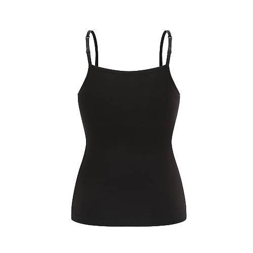 Image of Womens Modal Built-in Bra Padded Camisole Yoga Tanks Tops