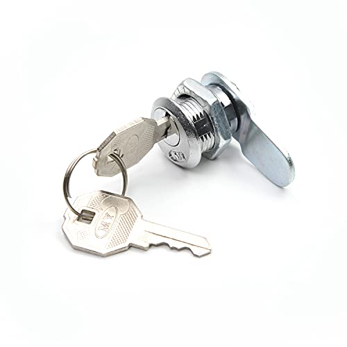 MroMax Drawer Cabinet Offset Cam Lock, 0.63inch Cylinder