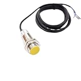 CZPBXOX 8mm Long Sensing Detect Distance Proximity Switch Npn Pnp Inductive 24v M18 Cylinder Type Industry Approach Sensor(PNP,NO)