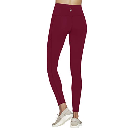 Image of Skechers Women's High Rise Go Walk Goflex High Waisted 2-Pocket Yoga Fitted Leggings