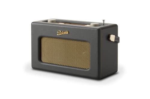 Roberts Revival iStream 3L Przenośne radio, Dab+/FM/Bluetooth/WiFi, Szary Węgiel