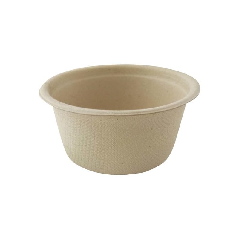 PacknWood Brown Sugarcane Souffle/Portion Cup | Eco-Friendly Cup | Compostable Cup | Biodegradable Food Cup – 2oz (D: 2.1in”) - 2000