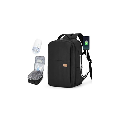 BJLFS Zaino Ryanair 40x30x20 Sottovuoto con pompa Zaino da Viaggio aereo Cabina 40x30x20 Impermeabile Bagaglio a Mano Wizzair Sottovuoto Borse da Cabina per Easyjet 45x36x20 Zaino Airback Donna