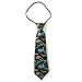 KAWAMOUSE Toddler Size ( Dinosaur ) Pre-Tied Adjustable Novelty Necktie, Fashion Conversational Neck Strap Ties for Boys and Children, for Wedding Parties Events