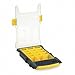 Compartment Box, Polypropylene, Black/Yellow, 2HFR9