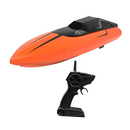 Bateau télécommandé double vitesse Kisangel pour s'amuser en intérieur et extérieur
