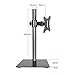 Universal tv Wall Mount Table Top, Mount with Tilt Angle Adjustment, Tabletop TV Base with Care for Cervical Spine, Fits 17-27 Inch LED Screen Display