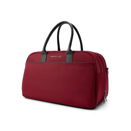 Nomad Lane Versatile Carry-On Travel Duffel Bag