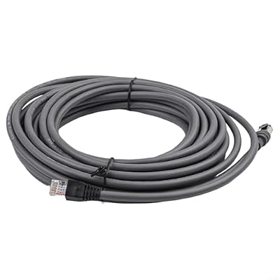 Hosrivae for CAT6 Ethernet Cable for Starlink, 1200Mbps Waterproof Network Replacement Cord for Router to Computer, Outdoor Travel Camping, Grey(10 meters)