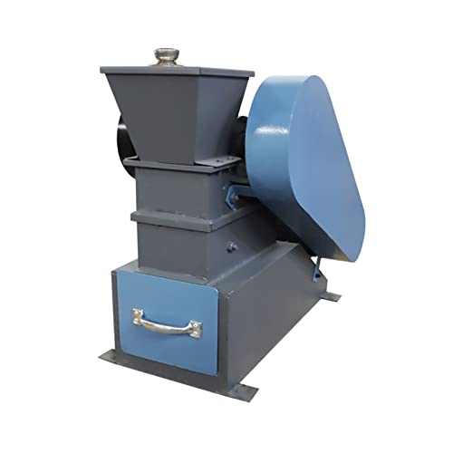 LGXEnzhuo Jaw Crusher Rock Crush Machine Ore Coke Coal Stone Crusher Laboratory Small Crusher Adjustable Crushing Size 220V 2.2KW
