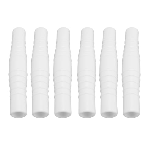 Srliya Conector de la Manguera de la Piscina 31 Mm 32 Mm 34 Mm 36 Mm 38 Mm Adaptador de Manguera de Piscina de Interfaz Estándar para una Manguera de 1,2 Pulgadas de 1.5 Pulgadas 6pcs