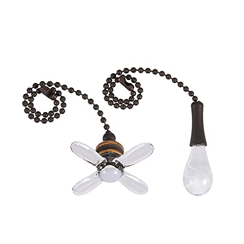 Phyfalip Vintage Cat Charm Pendant Ceiling Fan Pull Chains With Connector Bronze 2-Pack - View #5