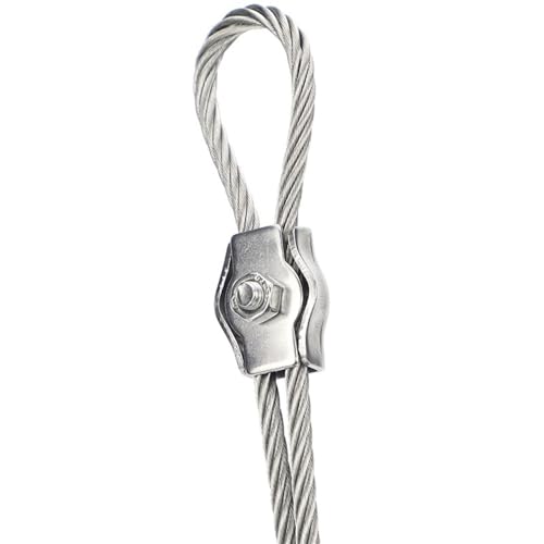 Serre cable INOX M4 Simplex de haute précision : robustesse et finition acier brossé - 2
