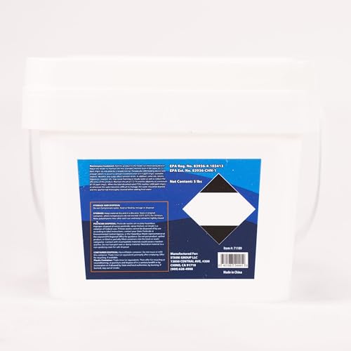 Image of Xtremeclear 2-Pack 3 inch Swimming Pool Chlorine Tablets | Pro-Grade Pool Sanitizer Long Lasting & Slow Dissolving | 99% Pure Tri-Chlor|, 5 Pounds Bucket