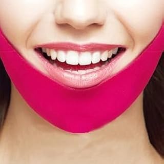 Máscara Facial Modeladora, Efeito Lift, Redutora de Papada e Queixo Duplo, Ajustável, Levantamento em V