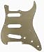 Custom Guitar Pickguard For Fender 11 Hole Standard Modern Style (1 Ply Acrylic Gold)