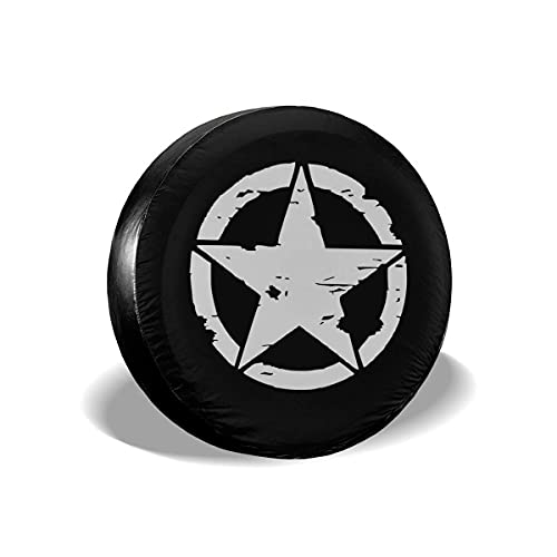 Hokdny Cubierta De Neumático De Repuesto De Estrella Táctica Militar, Cubierta De Neumático De Rueda, Protectores De Neumático A Prueba De...