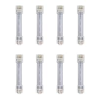 RIIEYOCA Kurzes Cat5e-Ethernet-Patchkabel 5 cm, flaches RJ45-Computer-LAN-Netzwerkkabel für Router, Modem, Switch, Server (8 Stück, Grau)