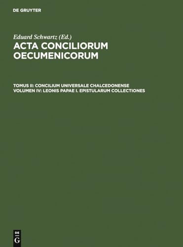 Leonis Papae I. epistularum collectiones (Latin Edition)