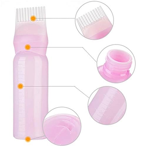 image for Generic Hair Oil Applicator Bottle,Root Comb Applicator Bottle Hair Dy