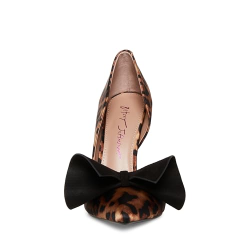 Betsey Johnson Womens Nobble Bow D'Orsay Heels2