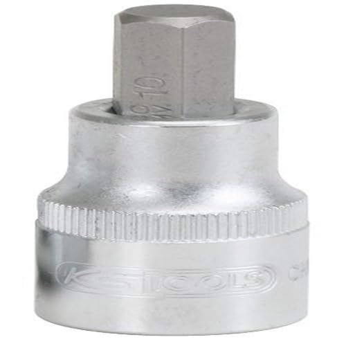KS Tools 911.1314 Llave de vaso con punta tipo Allen 1/2', corta, 14 mm