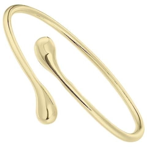 Vitaltyextracts Silver Plated Bracelet Shining Bangle Bracelets (Gold) Cover