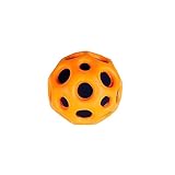 【Langlebiges Material】Der Gummiball ist aus hochwertigem PU-Material mit hoher Dichte gefertigt, das extrem haltbar und hochelastisch ist. Der Moon Ball hält endlosen Sprüngen stand und eignet sich für Sport, Indoor- und Outdoor-Spiele.
