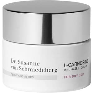 Dr. Susanne von Schmiedeberg L-Carnosine Anti-A.G.E. Cream für trockene Haut ? Feuchtigkeits- & Anti-Aging Pflege ? 50 ml für 149,99 EUR (-12%) statt 17,95 EUR bei amazon.de Bild: Dr. Susanne von Schmiedeberg L-Carnosine Anti-A.G.E. Cream für trockene Haut ? Feuchtigkeits- & Anti-Aging Pflege ? 50 ml für 149,99 EUR (-12%) statt 17,95 EUR bei amazon.de