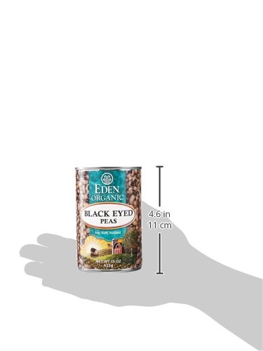 Eden Organic Canned Peas, Black Eyed, 15 Oz #TOP2