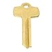 Key Blank, Brass, Best J Keyway, 6 Pins